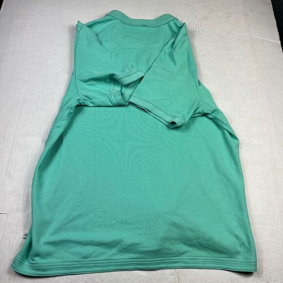Tommy Bahama Mens Island Zone Polo Shirt Green Short Sleeve Preppy Top LARGE - Picture 9 of 10